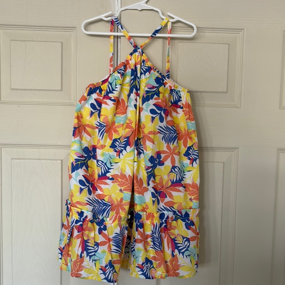 Janie and Jack Floral Sundress with Strappy Back